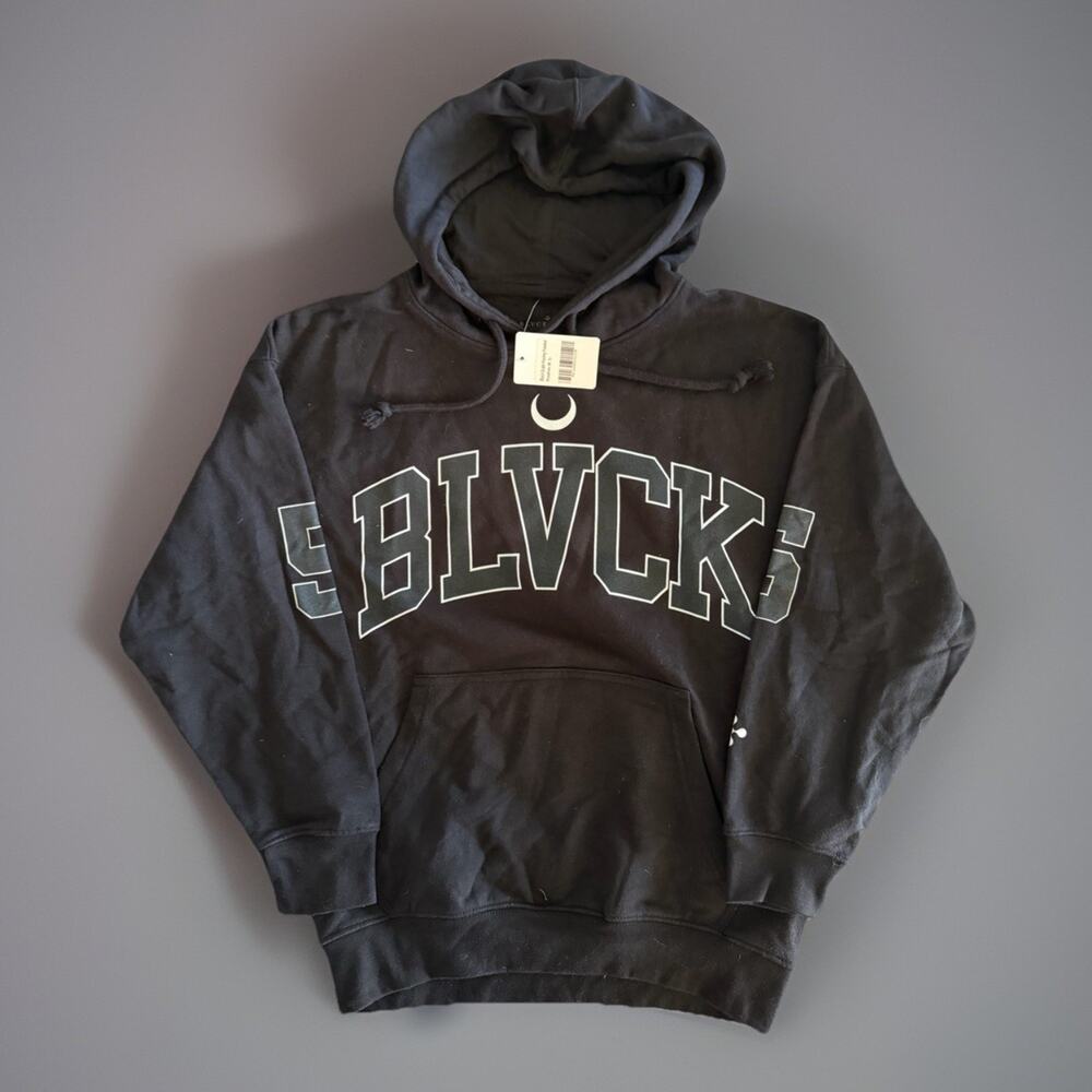 BLVCK Scale 5 • Hooded Sweatshirt - Size Medium • Double Sided •